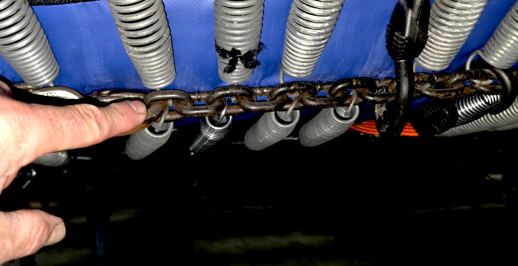 trampoline springs safety issue