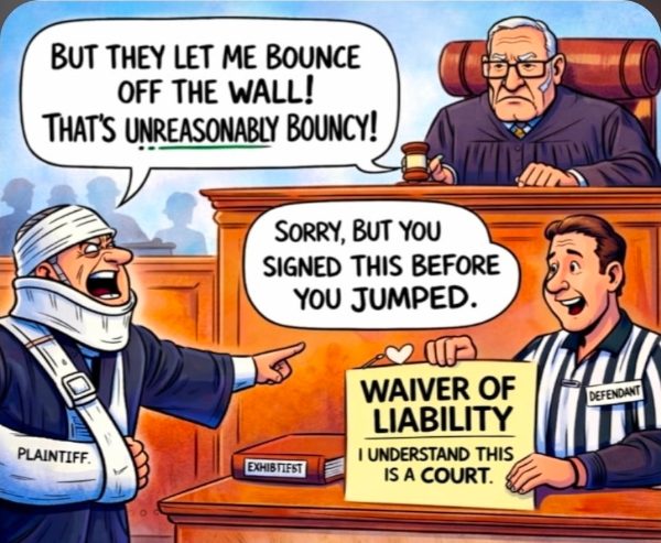 trampoline court