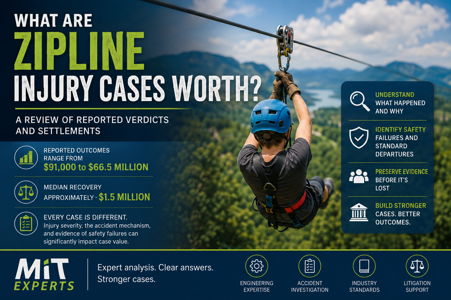 What are Zipline Injury Cases Worth