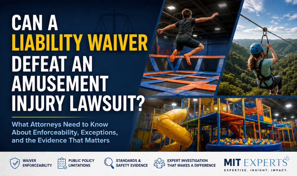 Amusement Injury Liability Waiver